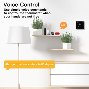 Thông Minh Kỹ Thuật Số Nhiệt Cho Gas Nồi Hơi Thiết Kế Hiện Đại Linh Hoạt 230V Lập Trình Sưởi Ấm Sàn Cho Phòng Tắm Wifi Kết Nối - Product Image 4