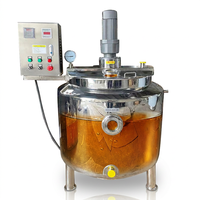 Cuve de mélange en acier inoxydable 1000L de qualité alimentaire et chimique pour savon liquide et détergent avec agitateur SUS304 et moteur haute rigidité