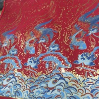 Tissu brocart jacquard style chinois tendance pour Hanfu, costume Tang, robe de fée traditionnelle et jupe visage de cheval