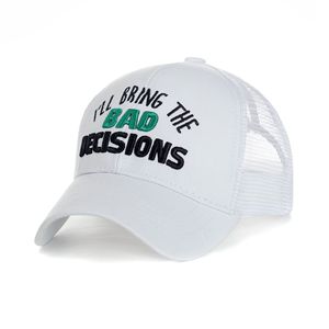 HJH149 porterò le decisioni sbagliate cappelli sportivi da donna da uomo in tela traspirante berretto da Baseball papà cappellini Snapback - Product Image 4