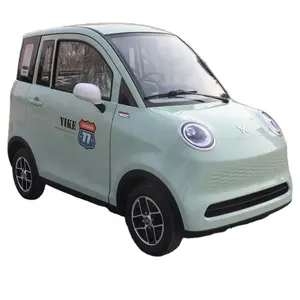 2024 Elektroauto zu verkaufen LED Kamera Stoff Limousine 4-Rad Elektroauto dunkel Multi-Funktion automatisches Sonnendach links jinpeng