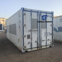 BV Certified 40ft 40RH Thermo King Cold Room Hitachi & Daikin Compresor Usado Refrigerado Congelador Contenedor Reefer para la venta