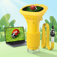 Microscope biologique pour enfants 1000X, optique monoculaire, LED, équipement d'expérimentation scientifique pour laboratoire, étudiants, enseignement, maison et école