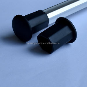 Tapones para Extremos de Palo de Lacrosse para Hombre ACEKING, Material TPR, Negro - Product Image 4