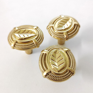 Factory Wholesale Solid Brass Drawers <strong>Doors</strong> <strong>Knobs</strong> Kitchen Wine Shoe Cabinets Pulls Handles - Product Image 3
