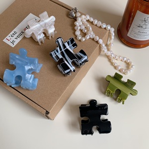 DOWELL Nouvelle Arrivée Pince à Cheveux Carrée en Acétate Motif Dessin Animé Unisexe Saint-Valentin Petite Mignonne pour <span class=keywords><strong>Frange</strong></span> Style Requin Élégante - Product Image 3