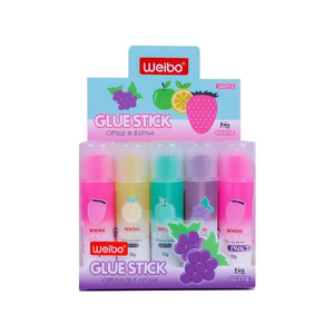 Weibo Glue Stick 13g Solid Pva For School Office Use - Product Image 1