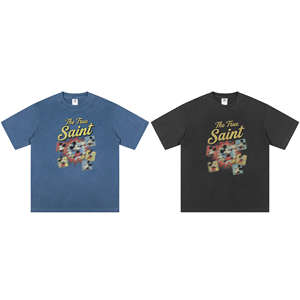 Camiseta Extra Grande con Estampado de Ratón de Dibujos Animados, Estilo Vintage Lavado, para Hombre y Mujer |   Ropa Urbana de Algodón Grueso - Product Image 3