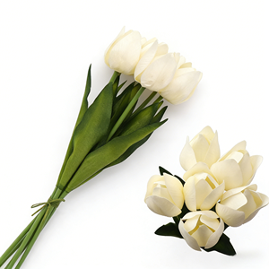 <span class=keywords><strong>Bouquet</strong></span> <span class=keywords><strong>de</strong></span> <span class=keywords><strong>tulipes</strong></span> <span class=keywords><strong>artificielles</strong></span> les plus vendues, 6 pièces par <span class=keywords><strong>bouquet</strong></span>, artisanat pour la décoration intérieure et extérieure, mariages, Thanksgiving - Product Image 2