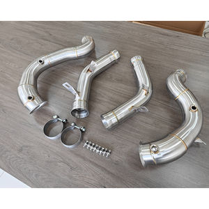 AKS Downpipe untuk mercedes-benz W213 E63 AMG M178 4.0T Downpipe - Product Image 3