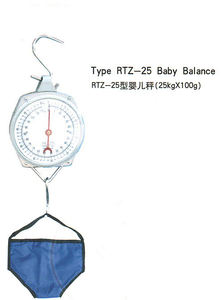 <span class=keywords><strong>25KG</strong></span> Feder-Hängewaage mit Zifferblatt, mechanische Babywaage mit Hosenfach - Product Image 6