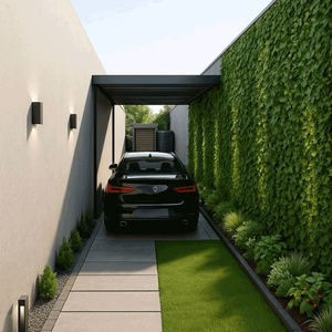 Abri de voiture modulaire en aluminium, résistant à la corrosion, léger, installation rapide, abri imperméable pour allée résidentielle - Product Image 2
