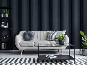 Panel decorativo <span class=keywords><strong>de</strong></span> pared 3D con amortiguación <span class=keywords><strong>de</strong></span> Sonido interior moderno Paneles <span class=keywords><strong>de</strong></span> pared acústicos <span class=keywords><strong>de</strong></span> <span class=keywords><strong>listones</strong></span> <span class=keywords><strong>de</strong></span> <span class=keywords><strong>madera</strong></span> chapados en PVC <span class=keywords><strong>de</strong></span> <span class=keywords><strong>3</strong></span> lados - Product Image 6