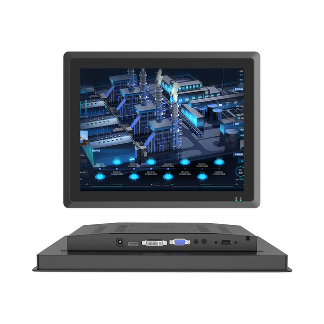 Touch Screen Monitor 10.4 12.1 15 17 19 Inch LCD Touch Monitor IP65 Capacitive Touch Screen Industrial Monitor