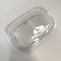 Fabricant prix d'usine boîte transparente plateau jetable en plastique PET conteneur alimentaire