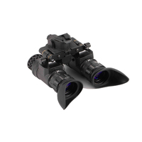 Jumelles de vision nocturne Visionking PVS-31 BNVG, champ de vision 40°, tube vert, boîtier durable, portée 300+ m, grossissement 1x, étanches, 120 LP/mm