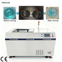 Mélangeur centrifuge planétaire sous vide PLC TXJ 20 litres haute capacité pour poudre de pâte de polyuréthane 6,1 kW