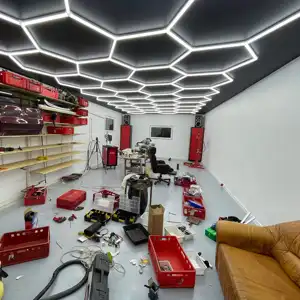 Lampu Detailing bengkel industri CRI tinggi cahaya cuci mobil kustom individu kualitas baik buatan Tiongkok