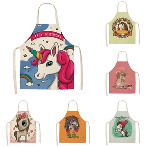 Kit de tabliers <span class=keywords><strong>pour</strong></span> enfants à imprimé animal dessin animé en gros tabliers de cuisine lavables <span class=keywords><strong>pour</strong></span> la cuisine et la pâtisserie tabliers de <span class=keywords><strong>peinture</strong></span> <span class=keywords><strong>pour</strong></span> enfants garçon fille - Product Image 1