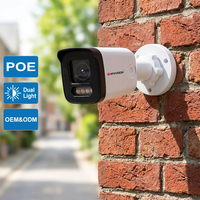 Caméras de sécurité IP PoE 4MP 5MP pour la maison, caméras de surveillance CCTV filaires pour l'extérieur et l'intérieur, compatibles NVR, vision nocturne IR