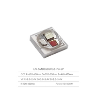 Puce LED haute puissance SMD 3528 3535 3538 3636 Blanc froid 1W 2W 265-660nm UVA UVB UVC AC110V-220V Garantie de 2 ans