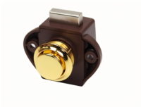 Serrure de tiroir suspendue à bouton Guweite en stock pour meuble de camping-car, accessoires de quincaillerie RV durables et dissimulés pour bateaux