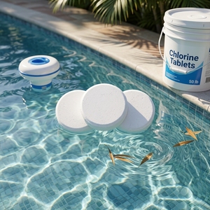 Nouvel Arrivage – Comprimés <span class=keywords><strong>de</strong></span> <span class=keywords><strong>Nettoyage</strong></span> <span class=keywords><strong>de</strong></span> Piscine 3 Pouces (7,5 cm) – Produits Chimiques pour Traitement <span class=keywords><strong>de</strong></span> l'Eau – Marque OEM – Comprimés pour Agents Auxiliaires Chimiques - Product Image 2