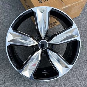 YXQ Roues forgées 5x112 PCD 18 19 pouces 30mm 38mm Offset <span class=keywords><strong>5</strong></span> rayons Conception pour Audi A3 A4 A5 Machine Face <span class=keywords><strong>jante</strong></span> en aluminium <span class=keywords><strong>Ds</strong></span> <span class=keywords><strong>5</strong></span> <span class=keywords><strong>5</strong></span> ans - Product Image 1
