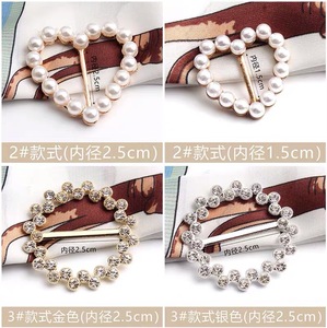 Bufanda de invitación de boda de diamantes de imitación redonda de alta calidad ZSY <span class=keywords><strong>para</strong></span> deslizadores de hebilla accesorios de hebillas de cinturón de lujo - Product Image 3