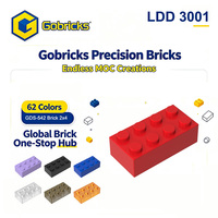 Gobricks 2x4 Standart Tuğla GDS-542 LDD 3001 Uyumlu Tuğlalar Temel Yapı Taşı MOC Yedek Parça OEM ODM Toplu Tedarikçi