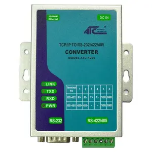 Последовательный преобразователь tcp/ip в RS485/ RS232 конвертер (ATC-1200)