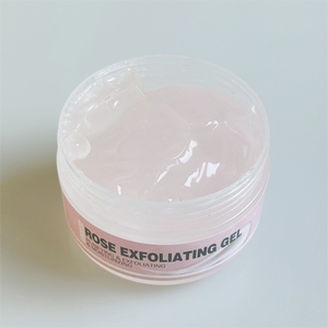 OEM Marque privée Soins de la peau naturels Spa Exfoliant Dissolvant peaux mortes Hydratant Blanchissant <span class=keywords><strong>Rose</strong></span> Gel exfoliant pour le visage - Product Image 1