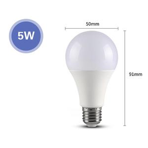 Chất lượng cao nhôm dẫn bóng đèn 5W 7W 9W 12W 15W 18W dẫn bóng đèn 220V E27 dẫn bóng đèn - Product Image 5