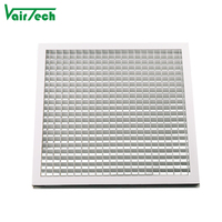 Cvc Ventilation Aluminium Plafond Rond Oeuf Crate Grille d'aération Retour Circulaire Eggcrate Grille