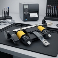 Kit Tombol Pengatur Printer Thermal P1037974-014 Cocok untuk ZT200 ZT210 ZT220 ZT230 Baru untuk Perakitan Kontrol Tekanan Printhead Suku Cadang
