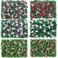 Offre Spéciale 60*40 vert plantation mur fond mur tête simulation plante pelouse