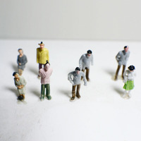 Échelle Z 1/200 modèle blanc arabe peint Figures/échelle architecturale arabe modèles personnes/Architectural Ho échelle personnes humaines