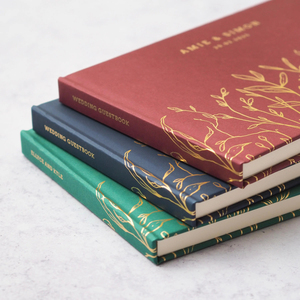Personalised <strong>Visitor</strong> <strong>Book</strong> Gold Foil Wedding Guest <strong>Book</strong> Guest <strong>Book</strong> to Sign for Wedding - Product Image 2