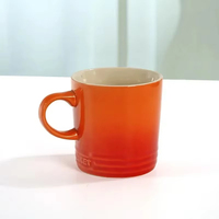 Tasses de dégradé de couleur de Style nordique populaire tasse Macaron créative couleur dégradée couleur fraîche tasse arc-en-ciel tasses en céramique avec cadeau à la main