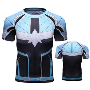 Camiseta Deportiva Cody Lundin de Poliéster con Estampado 3D de Superhéroe, Camisetas de Compresión para Hombre - Product Image 4