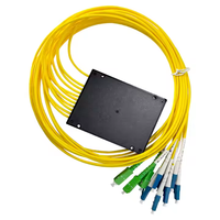 8CH CWDM Mux/Demux Module Fibre Optique WDM ABS Box Multiplexeur Wdm Système Simple/Double Fibre 4/5/8/10/16CH Cwdm