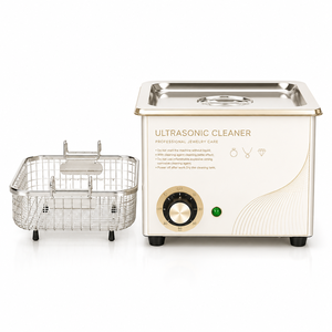 650ml 49kHz Ultrasonic Jewelry Cleaner Digital Timer Household Cleaning Machine for Watches Glasses Rings <b>Brushes</b> - Product Image 1