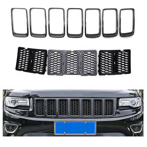 Cubierta Decorativa para Parrilla Delantera de Jeep Grand Cherokee 2014-2016, Accesorio de Parachoques de Plástico ABS - Product Image 2