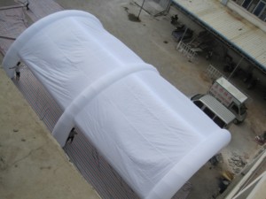 Carpa Inflable Oxford Impermeable para las Cuatro Estaciones, Plegable, con un Dormitorio, para Fiestas y Eventos - Product Image 6