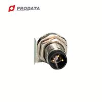 PRODATA Wasserdichter M8 Rechtwinkliger Steckverbinder 3-polig IP67-Schutz PCB-Dip-Lötanschluss 1,0N.M Drehmoment für Automobilanwendungen