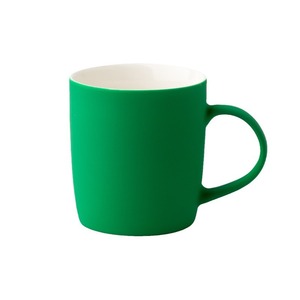Taza de Cerámica Personalizada Naranja Verde Diseño Minimalista Impresión en Serigrafía Regalo para Promoción Empresarial - Product Image 3