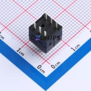 PS-8556DVA-6PN Push Button Switch Through hole Component (THT) Switch No Lock Rectangle Plunger 500mA 24V - Product Image 2