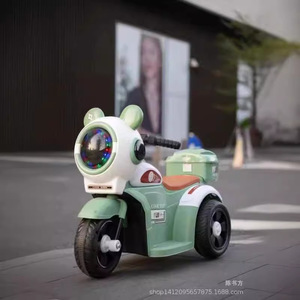 Children Electric Motorcycle 3 Wheel Rechargeable Battery Powered Ride On Toy For Kids Age 3 6 Years Old - Product Image 1