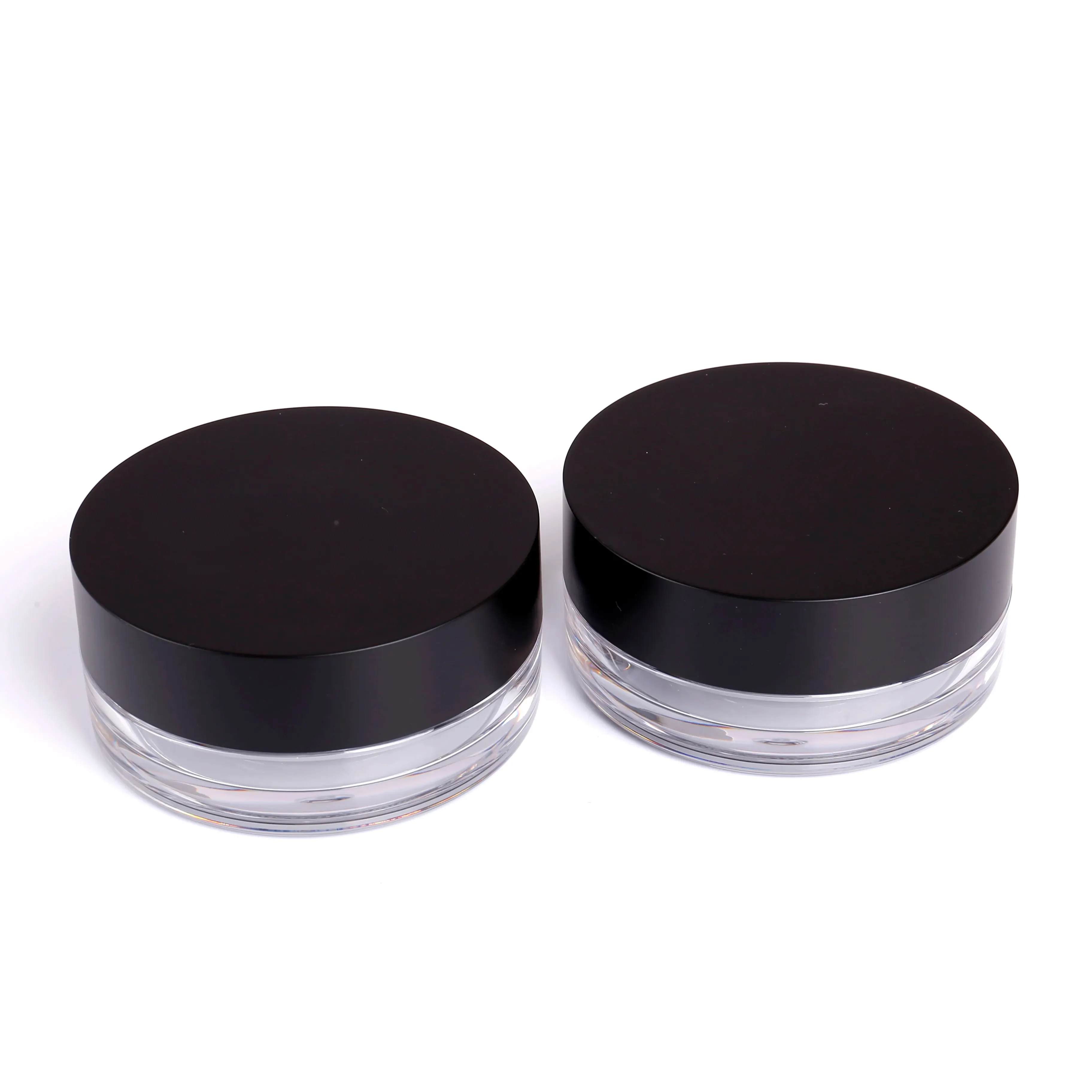 Pot de poudre en vrac 8g maquillage boîte d'emballage de poudre en vrac cosmétiques KAIDI bouffée cosmétique approvisionnement d'usine rond vide en plastique