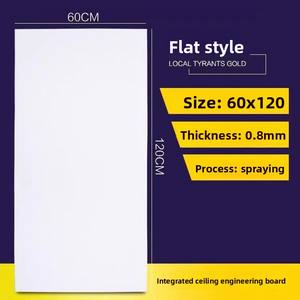 Azulejos de <span class=keywords><strong>techo</strong></span> integrados de 600x1200, placa de refuerzo de aluminio aislante de calor absorbente de sonido para edificios de oficinas escolares directos - Product Image 6